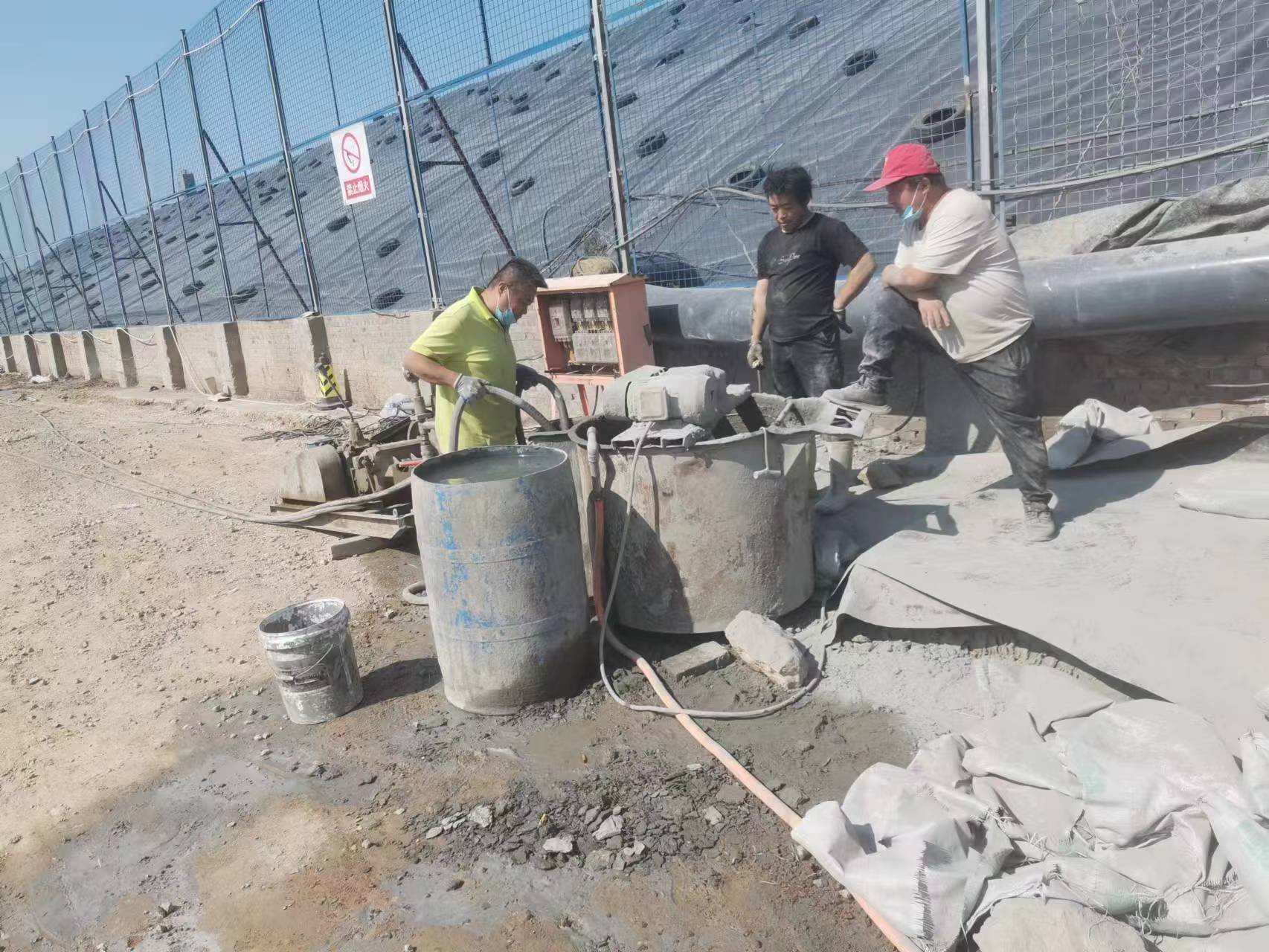 东川袖阀管注浆